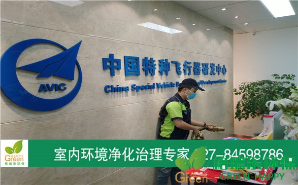 甲醛治理，甲醛污染，格瑞樂，武漢除甲醛，武漢中航通飛
