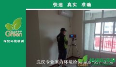 武漢綠地悅瀾灣新房甲醛檢測