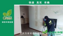 武漢金地瀾菲溪岸新房甲醛檢測