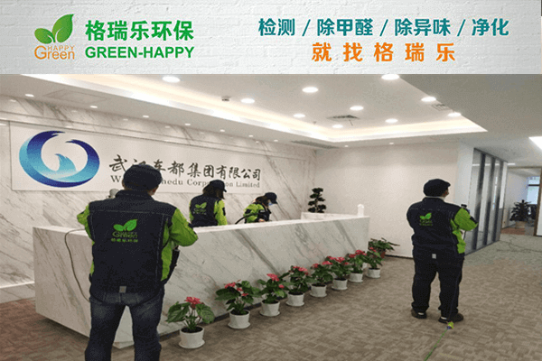 進口設(shè)備＋專研配方！武漢除甲醛效果說話！