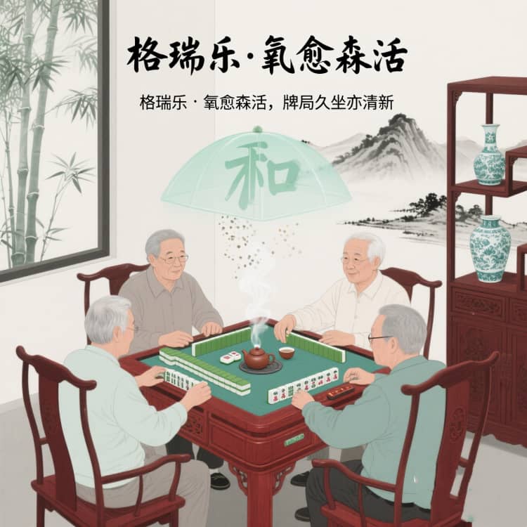 格瑞樂(lè)?氧愈森活 - 棋牌室空氣凈化解決方案：讓每一局博弈都縈繞清新鮮活