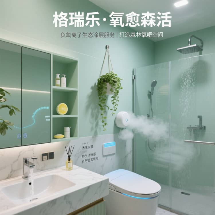 格瑞樂?氧愈森活 - 衛(wèi)生間空氣凈化解決方案：讓每一處潔凈都縈繞森林般的清新里