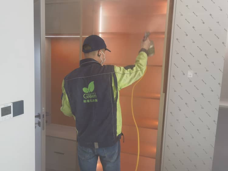 蔡甸除甲醛：格瑞樂蠻扎實！